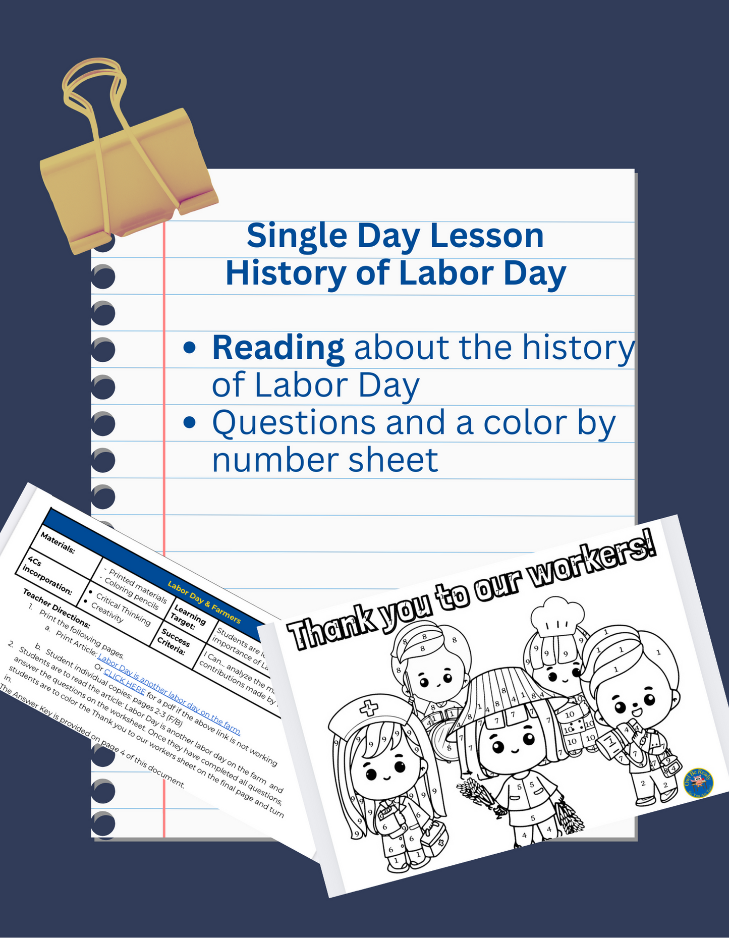 Labor Day-September Sub Plan