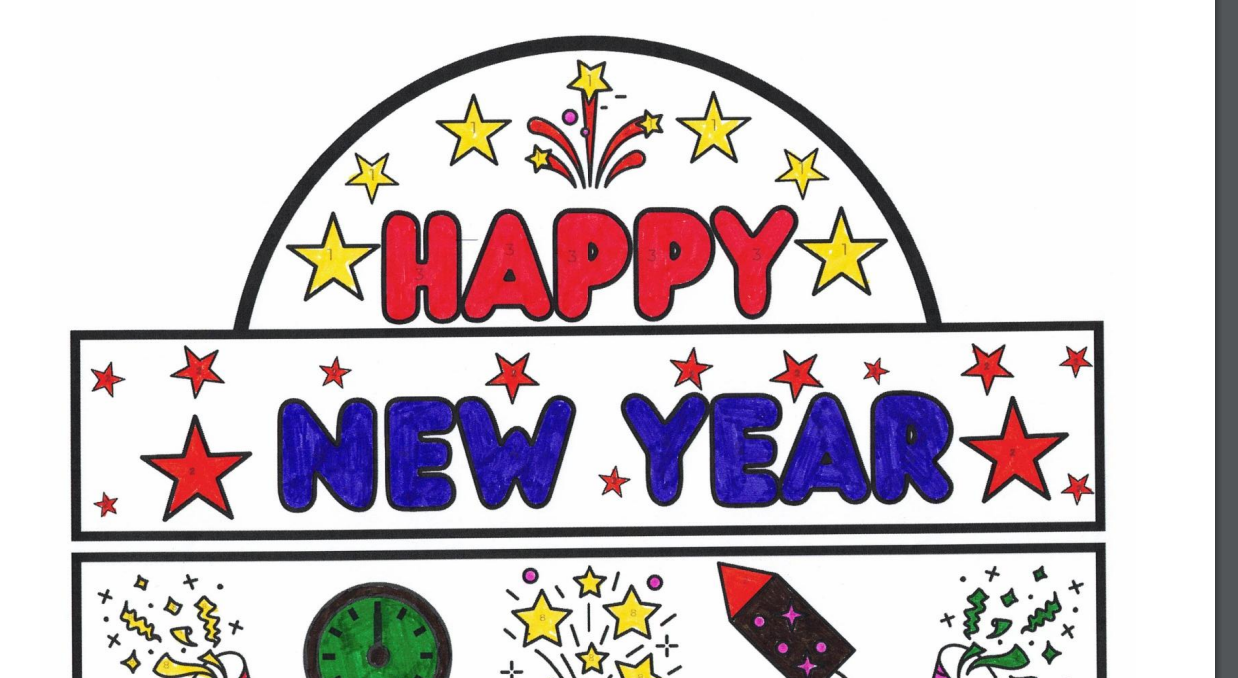 January Single Day Lesson Plan- Happy New Year!