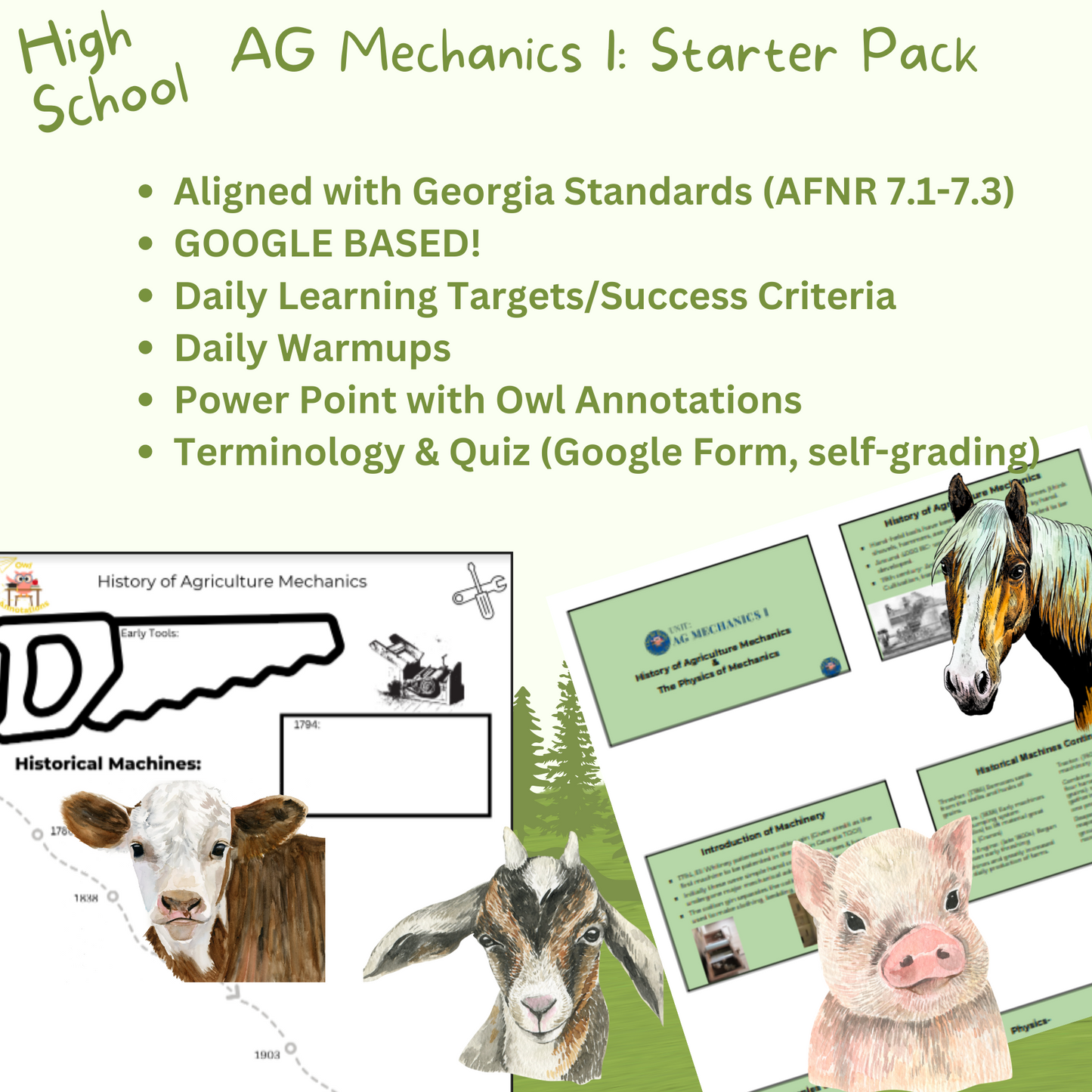 Starter Pack- AG Mechanics 1